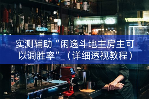 实测辅助“闲逸斗地主房主可以调胜率”（详细透视教程）-哔哩哔哩