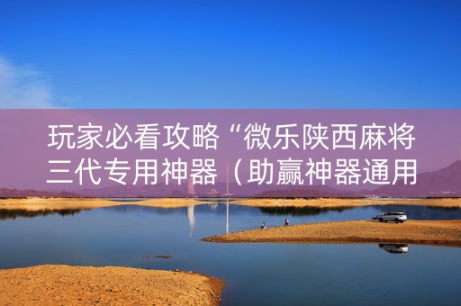 玩家必看攻略“微乐陕西麻将三代专用神器（助赢神器通用版）