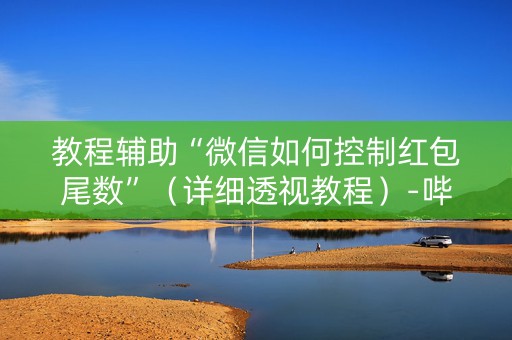 教程辅助“微信如何控制红包尾数”（详细透视教程）-哔哩哔哩