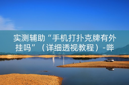 实测辅助“手机打扑克牌有外挂吗”（详细透视教程）-哔哩哔哩