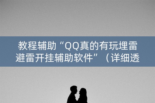 教程辅助“QQ真的有玩埋雷避雷开挂辅助软件”（详细透视教程）-哔哩哔哩