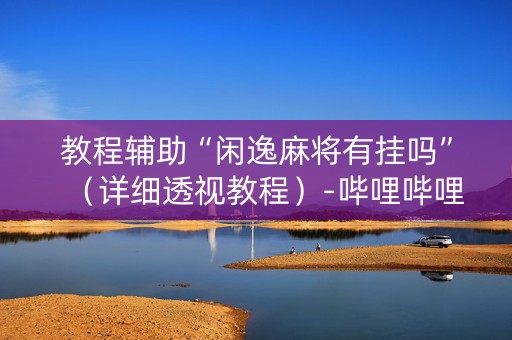 教程辅助“闲逸麻将有挂吗”（详细透视教程）-哔哩哔哩