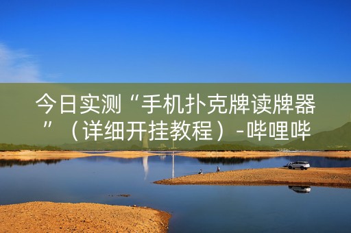 今日实测“手机扑克牌读牌器”（详细开挂教程）-哔哩哔哩