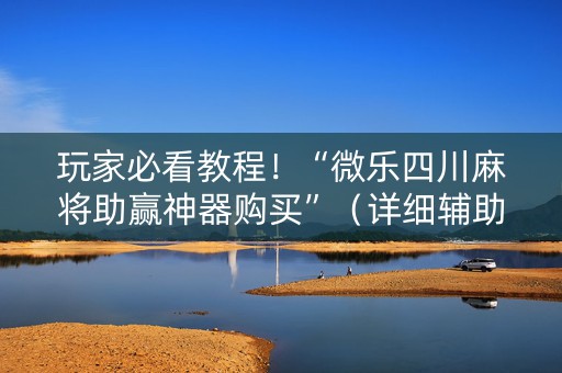 玩家必看教程！“微乐四川麻将助赢神器购买”（详细辅助教程）-哔哩哔哩