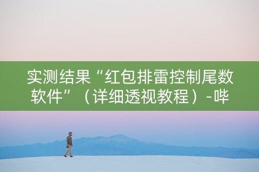 实测结果“红包排雷控制尾数软件”（详细透视教程）-哔哩哔哩