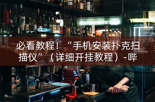 必看教程！“手机安装扑克扫描仪”（详细开挂教程）-哔哩哔哩