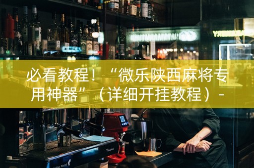 必看教程！“微乐陕西麻将专用神器”（详细开挂教程）-哔哩哔哩