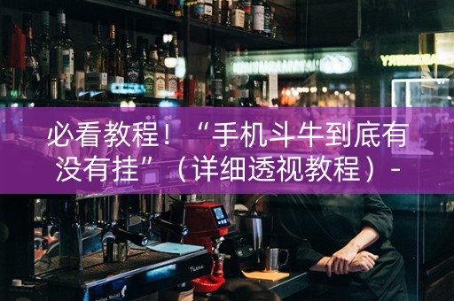 必看教程！“手机斗牛到底有没有挂”（详细透视教程）-哔哩哔哩