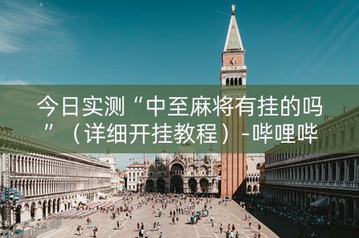 今日实测“中至麻将有挂的吗”（详细开挂教程）-哔哩哔哩