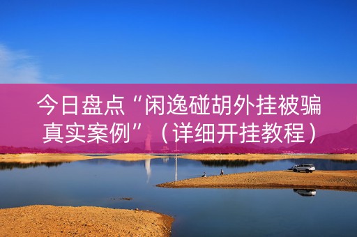 今日盘点“闲逸碰胡外挂被骗真实案例”（详细开挂教程）-哔哩哔哩