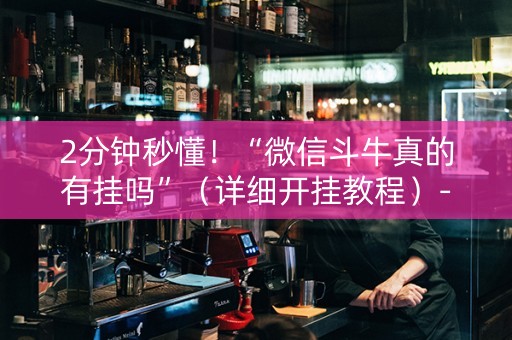 2分钟秒懂！“微信斗牛真的有挂吗”（详细开挂教程）-哔哩哔哩
