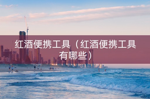 红酒便携工具（红酒便携工具有哪些）