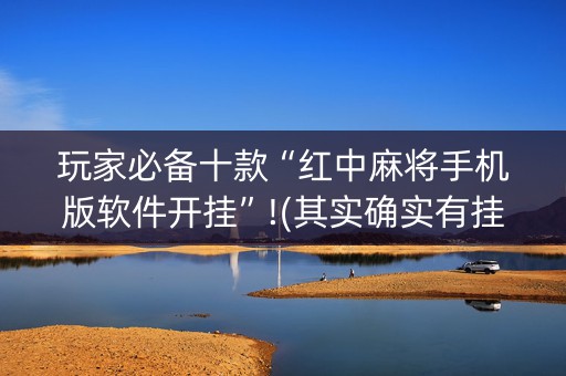 玩家必备十款“红中麻将手机版软件开挂”!(其实确实有挂)-知乎