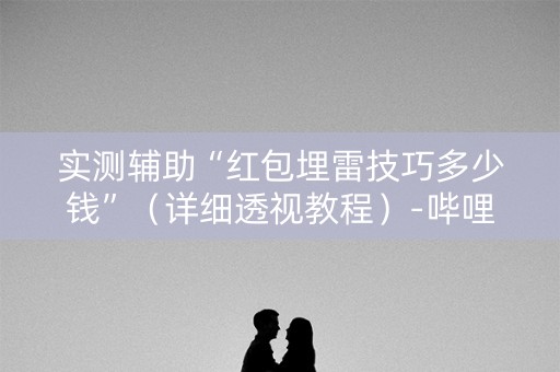实测辅助“红包埋雷技巧多少钱”（详细透视教程）-哔哩哔哩