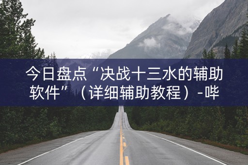 今日盘点“决战十三水的辅助软件”（详细辅助教程）-哔哩哔哩