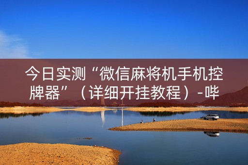今日实测“微信麻将机手机控牌器”（详细开挂教程）-哔哩哔哩