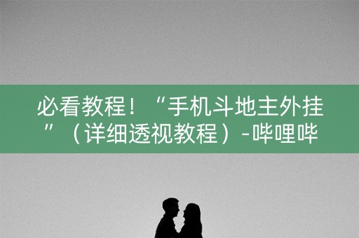 必看教程！“手机斗地主外挂”（详细透视教程）-哔哩哔哩