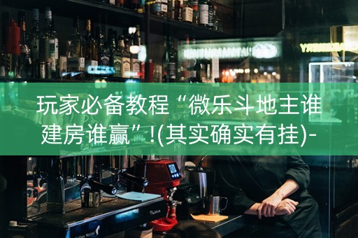 玩家必备教程“微乐斗地主谁建房谁赢”!(其实确实有挂)-知乎