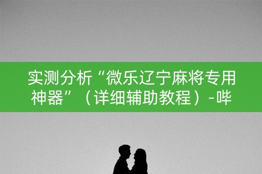 实测分析“微乐辽宁麻将专用神器”（详细辅助教程）-哔哩哔哩