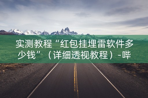 实测教程“红包挂埋雷软件多少钱”（详细透视教程）-哔哩哔哩