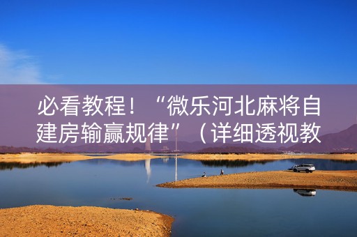 必看教程！“微乐河北麻将自建房输赢规律”（详细透视教程）-哔哩哔哩