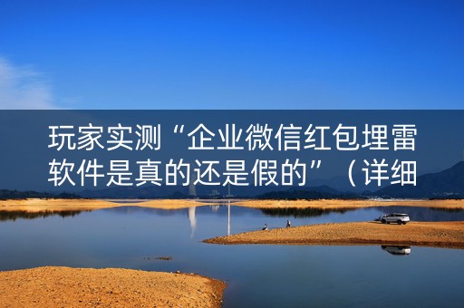 玩家实测“企业微信红包埋雷软件是真的还是假的”（详细透视教程）-哔哩哔哩