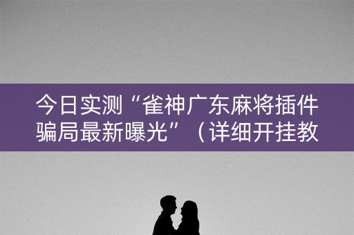 今日实测“雀神广东麻将插件骗局最新曝光”（详细开挂教程）-哔哩哔哩