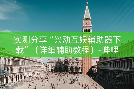实测分享“兴动互娱辅助器下载”（详细辅助教程）-哔哩哔哩