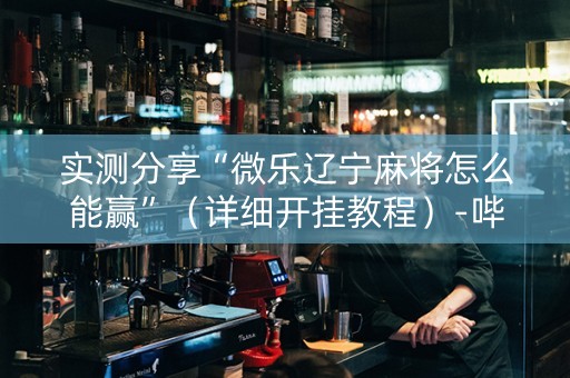 实测分享“微乐辽宁麻将怎么能赢”（详细开挂教程）-哔哩哔哩