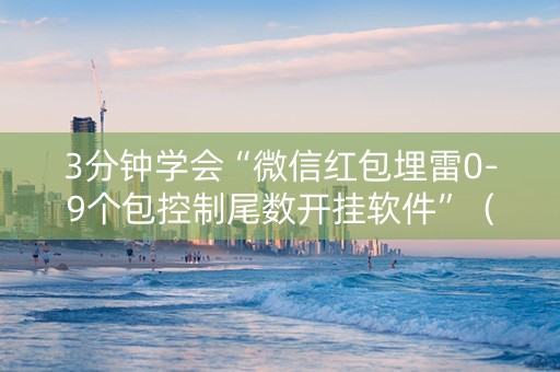 3分钟学会“微信红包埋雷0-9个包控制尾数开挂软件”（详细透视教程）-哔哩哔哩