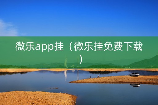 微乐app挂（微乐挂免费下载）