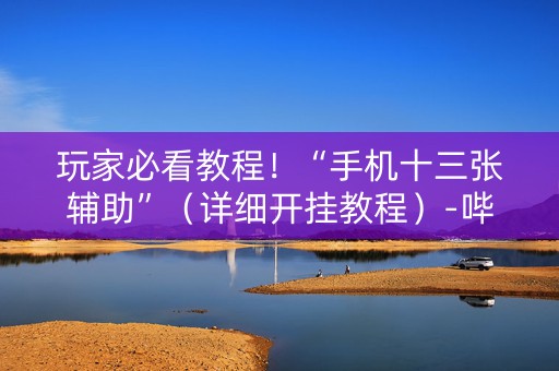 玩家必看教程！“手机十三张辅助”（详细开挂教程）-哔哩哔哩