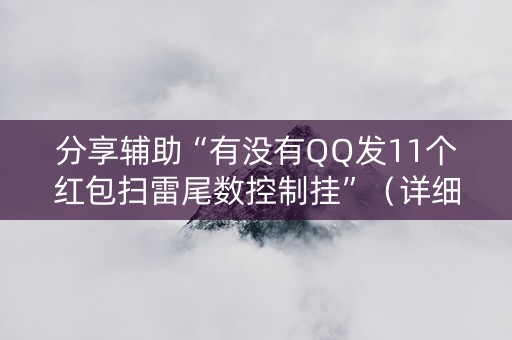 分享辅助“有没有QQ发11个红包扫雷尾数控制挂”（详细透视教程）-哔哩哔哩
