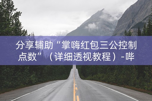 分享辅助“掌嗨红包三公控制点数”（详细透视教程）-哔哩哔哩