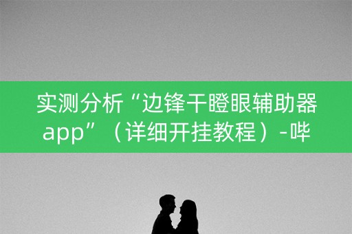 实测分析“边锋干瞪眼辅助器app”（详细开挂教程）-哔哩哔哩