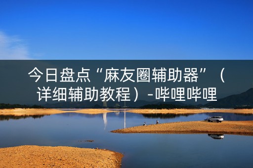 今日盘点“麻友圈辅助器”（详细辅助教程）-哔哩哔哩