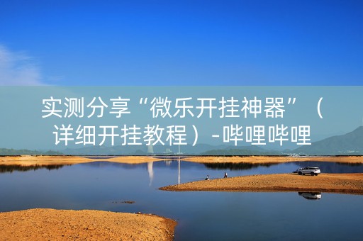 实测分享“微乐开挂神器”（详细开挂教程）-哔哩哔哩