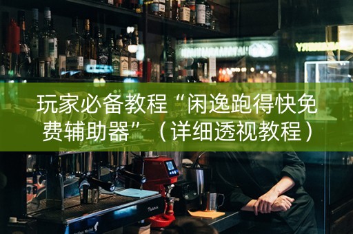 玩家必备教程“闲逸跑得快免费辅助器”（详细透视教程）-哔哩哔哩