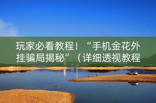 玩家必看教程！“手机金花外挂骗局揭秘”（详细透视教程）-哔哩哔哩