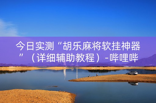 今日实测“胡乐麻将软挂神器”（详细辅助教程）-哔哩哔哩