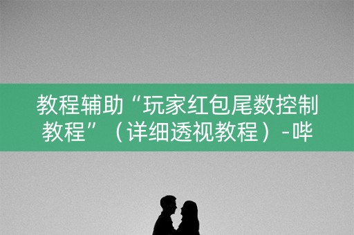 教程辅助“玩家红包尾数控制教程”（详细透视教程）-哔哩哔哩