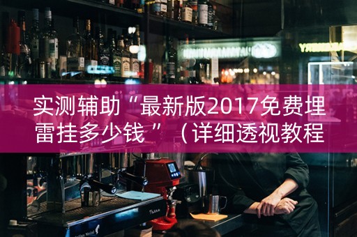 实测辅助“最新版2017免费埋雷挂多少钱 ”（详细透视教程）-哔哩哔哩