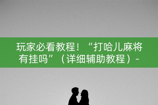 玩家必看教程！“打哈儿麻将有挂吗”（详细辅助教程）-哔哩哔哩