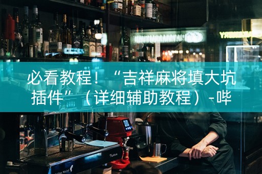 必看教程！“吉祥麻将填大坑插件”（详细辅助教程）-哔哩哔哩