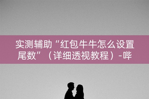 实测辅助“红包牛牛怎么设置尾数”（详细透视教程）-哔哩哔哩