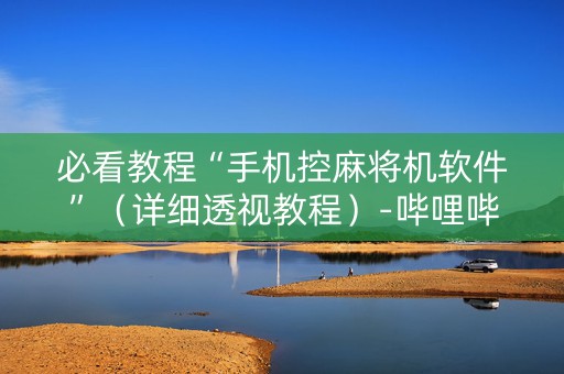 必看教程“手机控麻将机软件”（详细透视教程）-哔哩哔哩