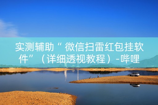 实测辅助“ 微信扫雷红包挂软件”（详细透视教程）-哔哩哔哩