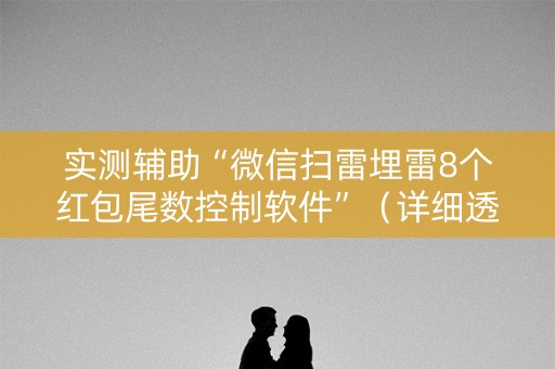 实测辅助“微信扫雷埋雷8个红包尾数控制软件”（详细透视教程）-哔哩哔哩