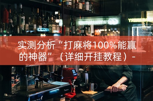 实测分析“打麻将100%能赢的神器”（详细开挂教程）-哔哩哔哩