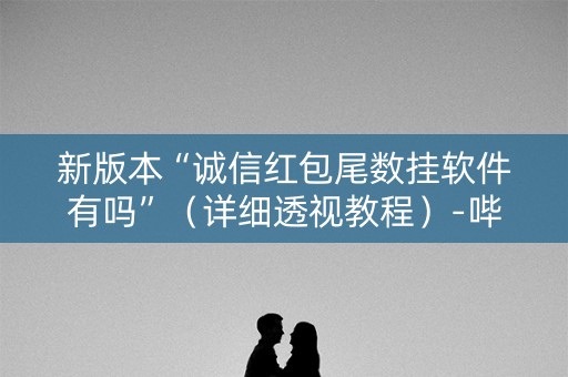 新版本“诚信红包尾数挂软件有吗”（详细透视教程）-哔哩哔哩